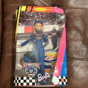 Barbie 1998 Indianapolis 500 Collector Edition in Blue Racing Suit
